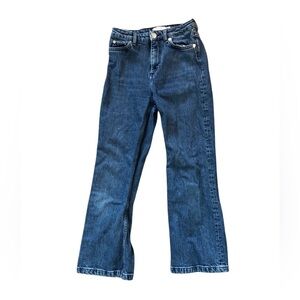 Paris Atelier & other stories blue denim crop jeans sz 26